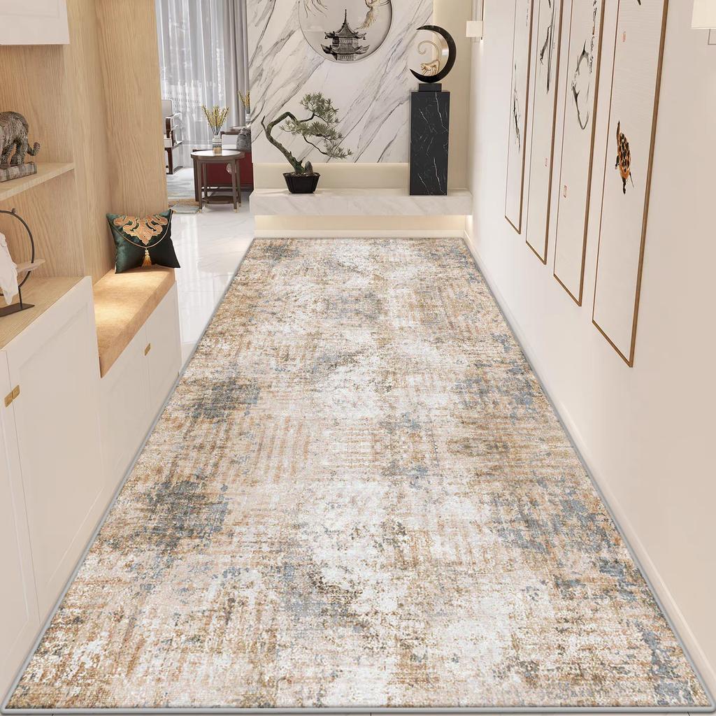 Modern Abstract Home Doorway Corridor Rugs Decoration Living Room Bedroom Long Runner Carpets Customizable Non-slip Long Mats