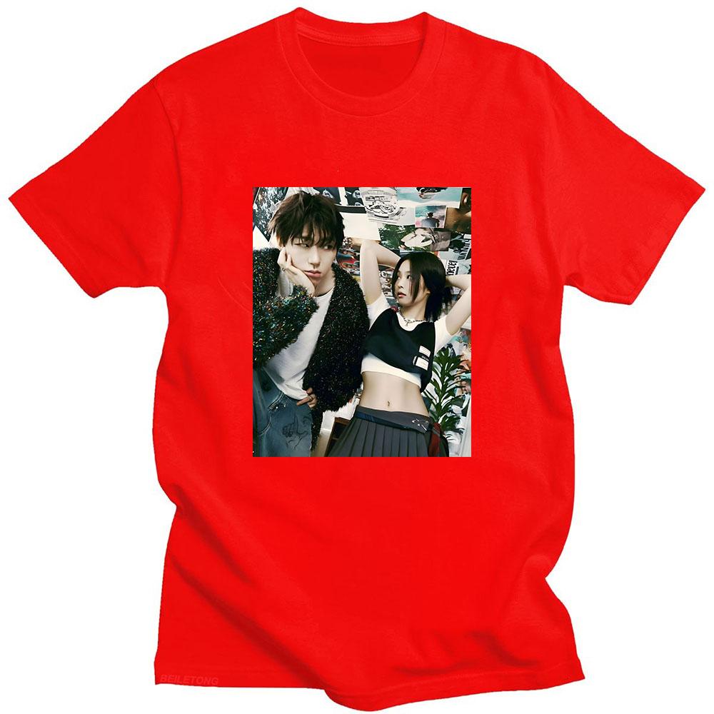 SPOT! Zico Jennie T-shirts Cotton High Quality Women Men Tee-shirt Korean Fashion Summer Comfortable Tshirts Roupas Femininas