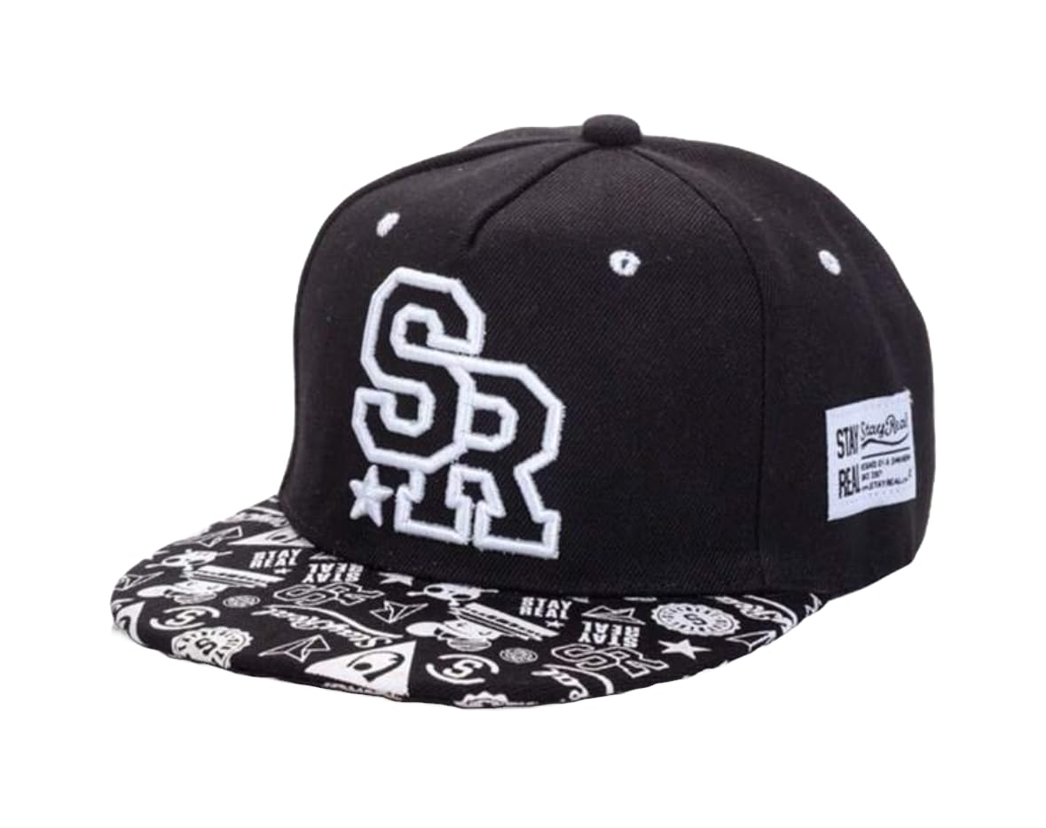 

Sproutsy Men s Baseball Cap, Stylish and Cute, Perfect for Outdoor Sports, SR (Black)