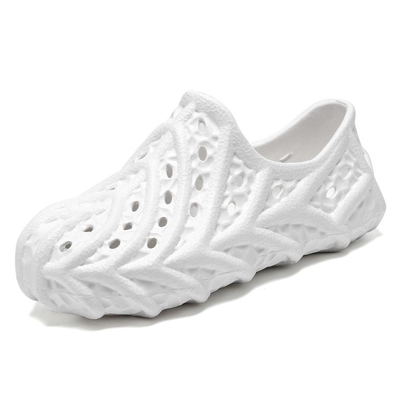 Men s Summer Breathable Closed-Toe Sandals, Non-Slip Beach Shoes 36