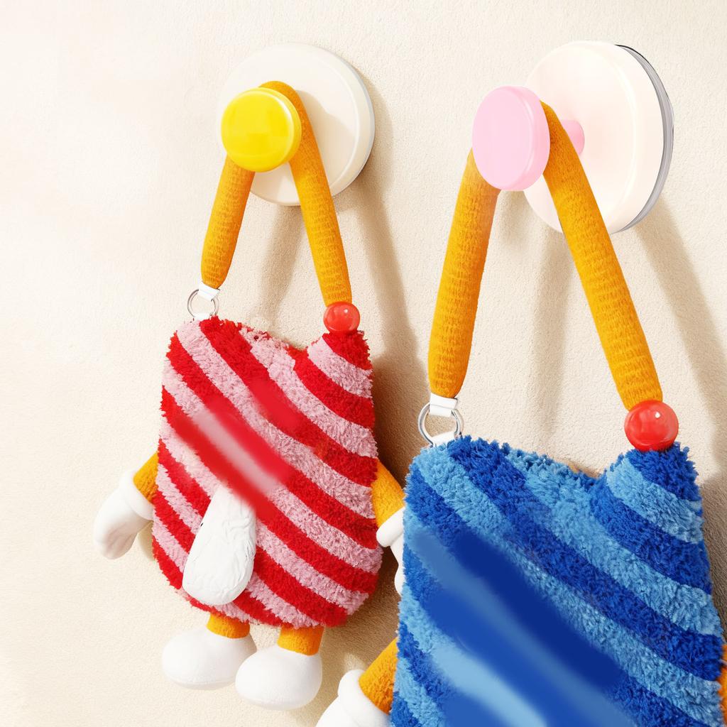 Vacuum Suction Cup Hooks One Press Lock Strong Hold Decorative Hooks for Wreath Bathroom Mirror Hanging