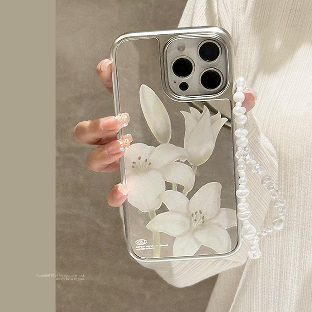 Creative Lily Phone Case for iPhone 17 and iPhone 17 Pro Max