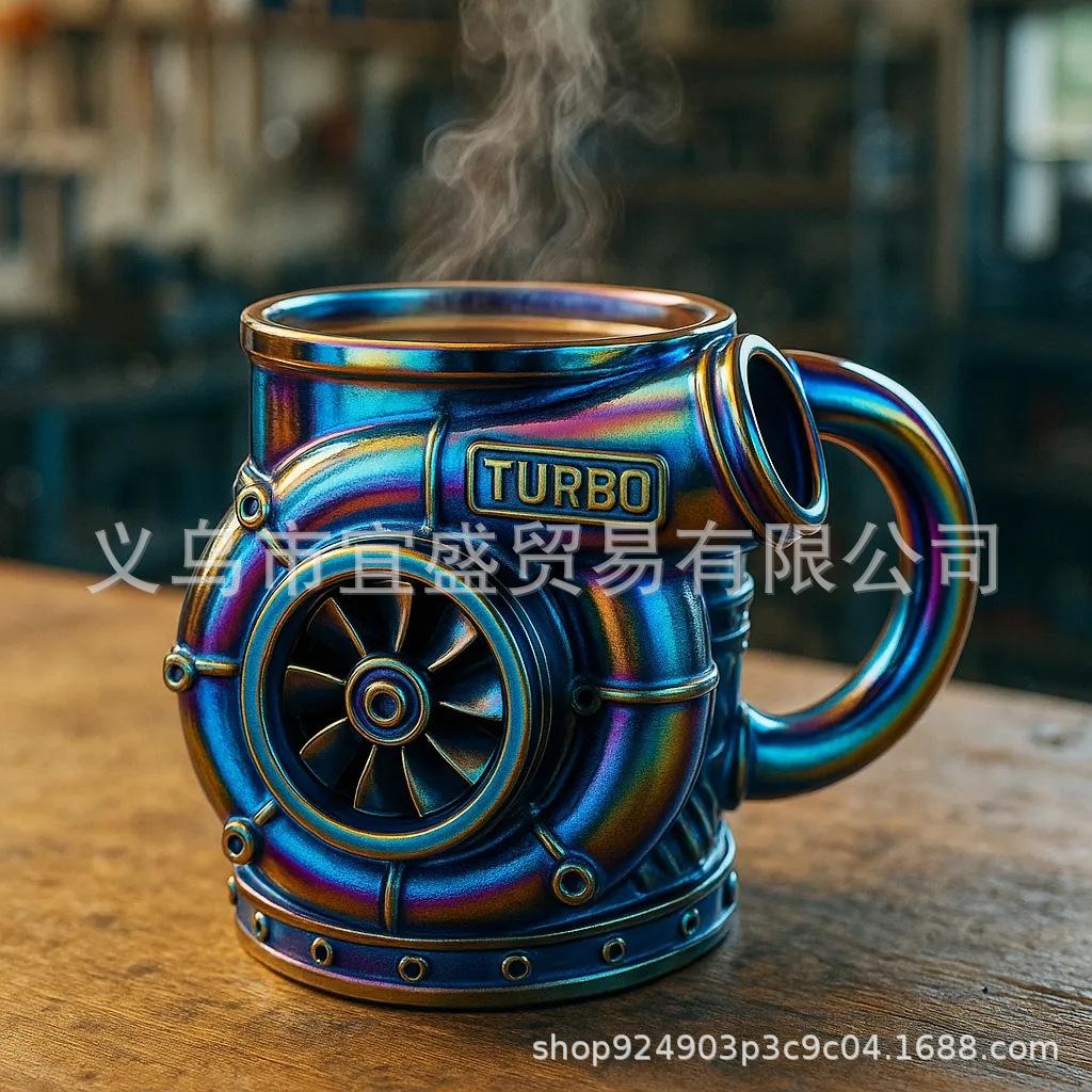 Turbocharger Mug Turbocharger Mugv8 Engine Craft Resin Mug