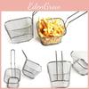 Mini Fryer Basket For Perfectly Crispy French Fries Fried Chicken Durable Easy To Clean