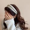 Wide-Brimmed Headbands for Women Non Slip Hair Band Cute Chain Hairbands  for Skin Treatment