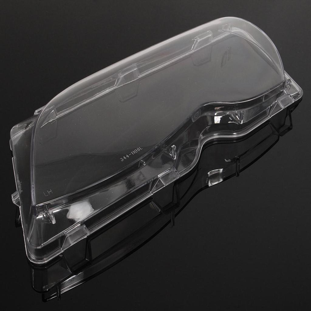 1/2Pcs Car Lights Headlight Lens Shell Lamp Cover Replacement Glass For BMW E46 4DR 318i/320i/ 325i/ 325xi/ 330i/330xi 2002-2005