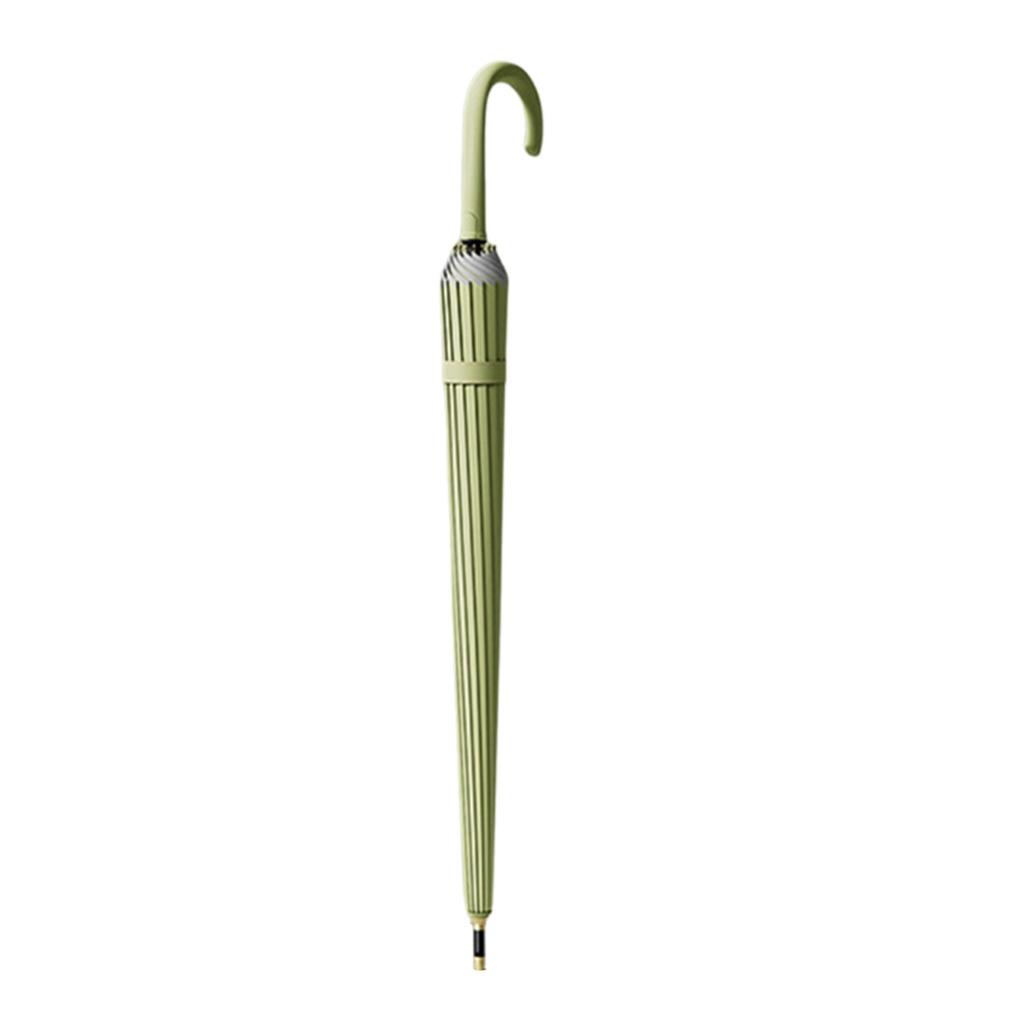 Rain Umbrella Automatic Open with Reflective Trim for Safe Night Walking and Durable Wind Resistant Design