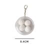 Transparent Badge Clip Bag 58cm 75cm With Keychain Waterproof For Office Student Conference Tag Card