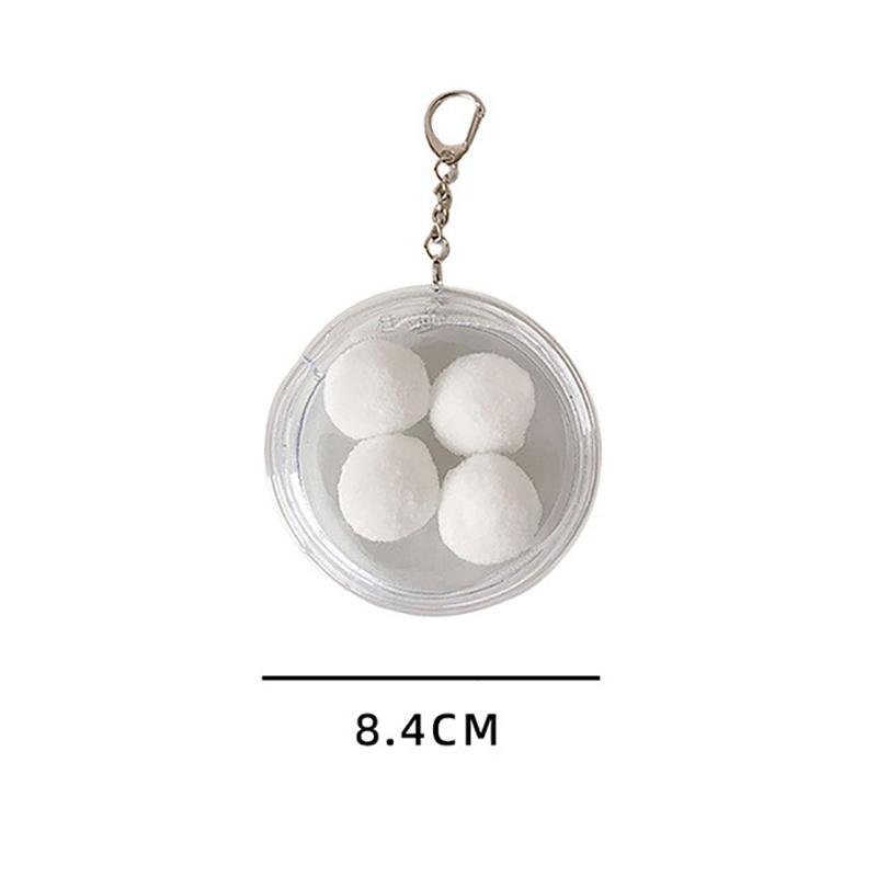 Transparent Badge Clip Bag 58cm 75cm With Keychain Waterproof For Office Student Conference Tag Card