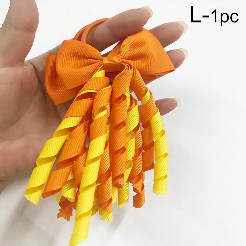 Girl Rubber Band Hair Rope Cheerleader Girl Hair Tie Hair Ring Ponytail Holder Bowknot Headdress
