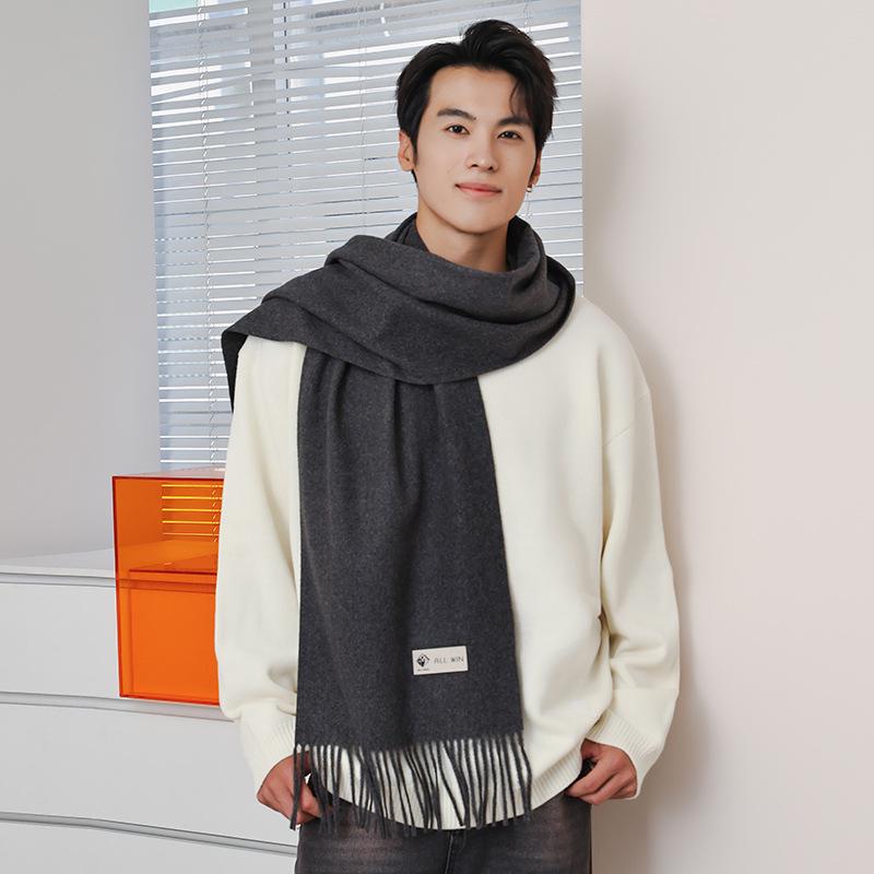 Wool and Cashmere Winter Scarves for Men, Women, and Boys - Stylish and Warm