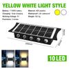 Solar LED Light Outdoor Solar RGB Waterproof Wall Lamp High Brightness Up and Down Luminous Lighting Outdoor Garden Yard Decor