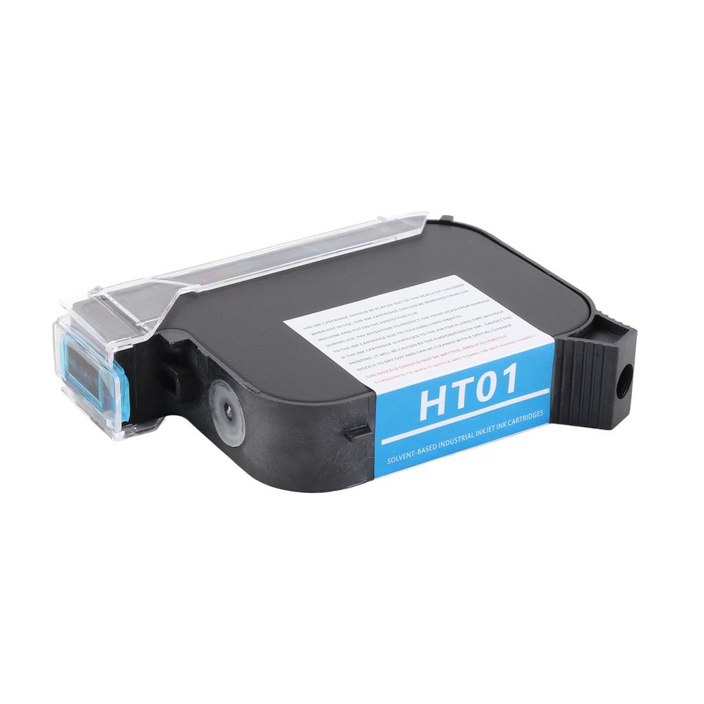42ML Handheld Printer Ink Cartridge Rapid Drying Inkjet Printer Cartridge Replacement 12.7mm Black