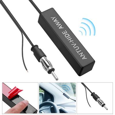 Universelles Verstecktes Verstärktes Antennen-Kit 12V Elektronisches Stereo AM/FM Radio Passend für Auto LKW Motorrad Boot Golfwagen Wohnmobile