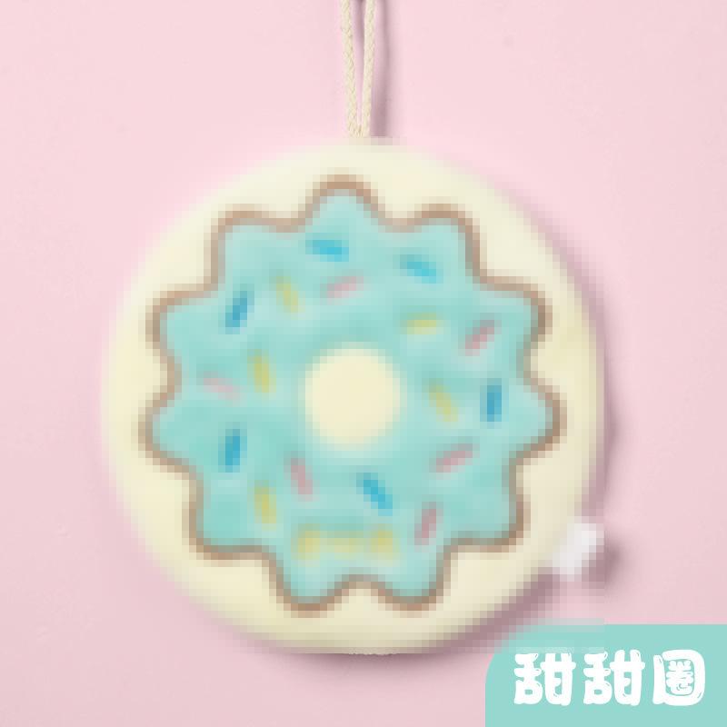 Cute coral fleece cartoon bread cheese hand towel hanging towel soft absorbent bathroom kitchen no hair loss