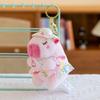 New Capibala Summer Style Swimming Ring Capybara Plush Toy Key Chain Pendant Small Doll Hanging Accessory Fashion Lovely