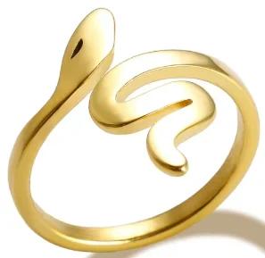 Glänzende Kristall High-End Anlaufgeschützte Mode Geometrische Offene Vergoldete Edelstahlringe für Damen Ehering Schmuck Geschenke