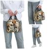 Adorable Dog Puppy And Kitten Friends Insulated Lunch Bag for Women Cooler Thermal Food Box Tote Leakproof Lunch Boxes Container