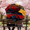 1PC Warner Hogwarts Express Platform 9 3/4 Umbrella-8-Rib Reinforced, Automatic Open, Lightweight-A104