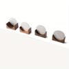 Espresso Coffee Puck Screen Stand, Reusable Wooden Walnut Stand for 51/53/58mm Espresso Portafilter Puck Screen