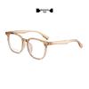 Women's TR90 Youth Glasses: Square/Round Frames, Face-Enhancing Design, Compatible with Prescription Lenses