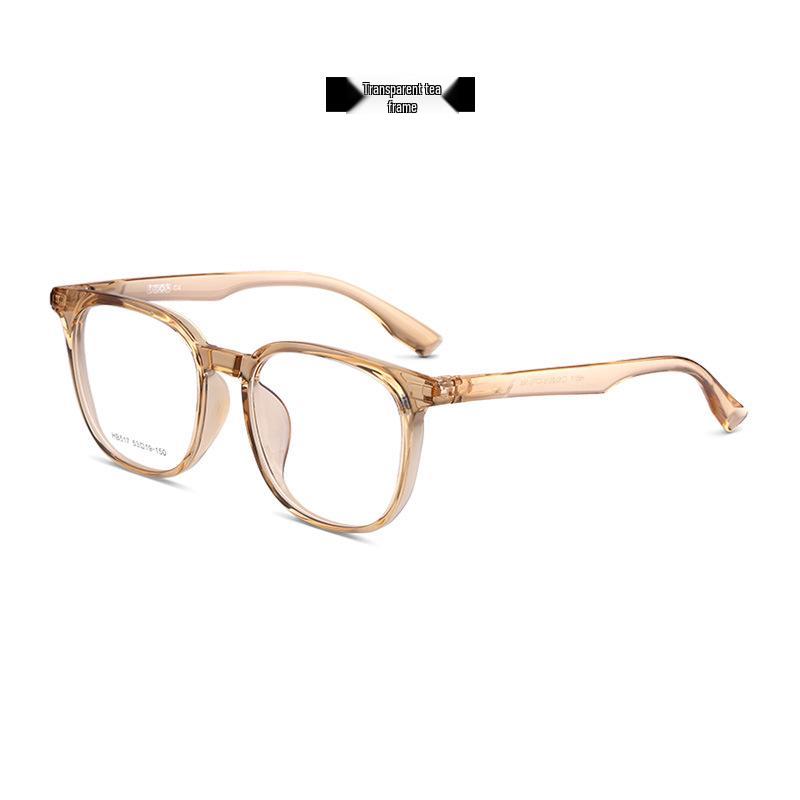 Women's TR90 Youth Glasses: Square/Round Frames, Face-Enhancing Design, Compatible with Prescription Lenses