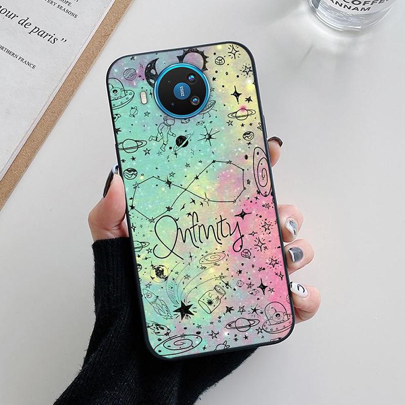Per Custodie Nokia 8.3 5G 5.4 Morbido TPU Silicone Bella Cover Posteriore per Nokia X10 X20 8.3 5.4 Custodia per Telefono Fundas Bumper Coque NokiaX10
