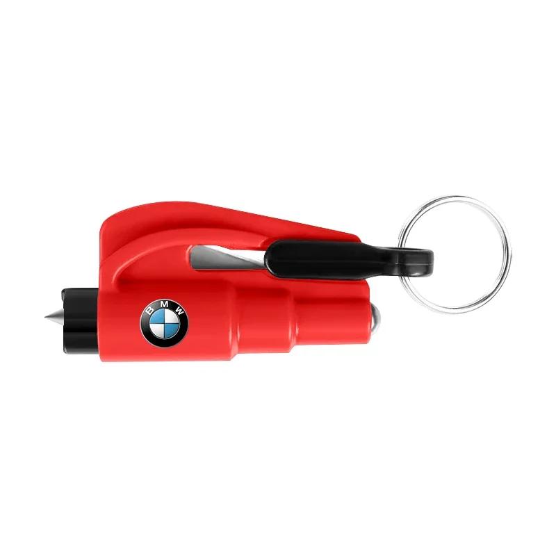 2-in-1 Car Safety Hammer Auto Emergency Glass Window Breaker Car Tool For BMW 320i 325i 320Li 325Li 330Li X7 X3 X4 X5 X6 E39 E60