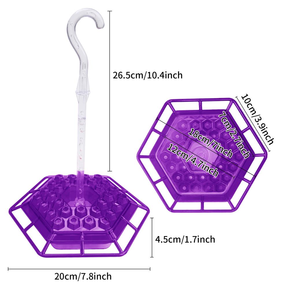 30 Portów Karmniki dla Kolibrów Sweety do Zawieszania na Zewnątrz Dekoracja Podwórza Odporne na Mrówki i Pszczoły Artykuły Ogrodowe dla Ptaków Domowych