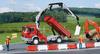 SIKU Atego Dump Truck with Crane Scale Model SK3534 Mercedes-Benz 1/50