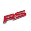 RS 3D Stereo Metal Tail Badge Car Decoration Sticker