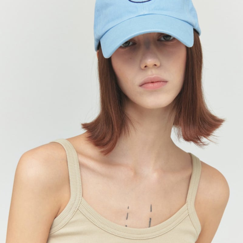 THEPORTA WASHING SYMBOL CAP, SKY BLUE