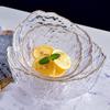 ZISIZ Transparent Gold-Rimmed Glass Bowl Set