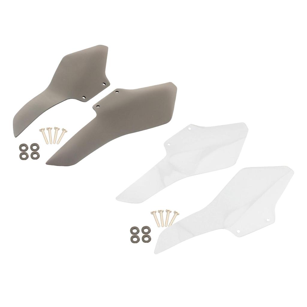 Motorcycle Side Wing Windshields Windscreen Decoration Easy Installation Acrylic Wind Deflectors Side Fairing for R18 B