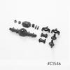 FMS 1/10 Atlas RC Truck Car Parts Front Bumper Main Gear Box Set Light Cup Shock Absorbers