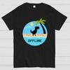 Dinosaur Offline Nerdy T-Shirt