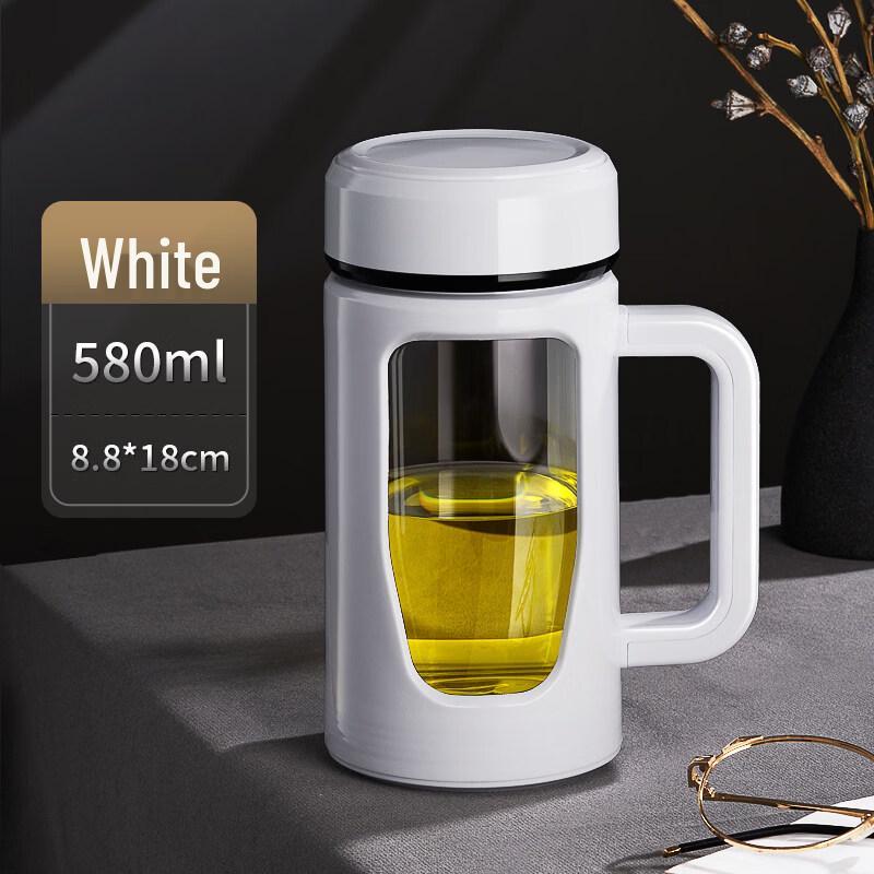 Xihe Glass Tea Mug with Handle