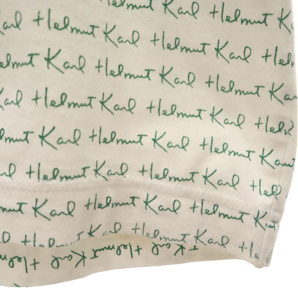 Karl Helmut Langarm T-Shirt M weiß Ron T Herren Gebraucht