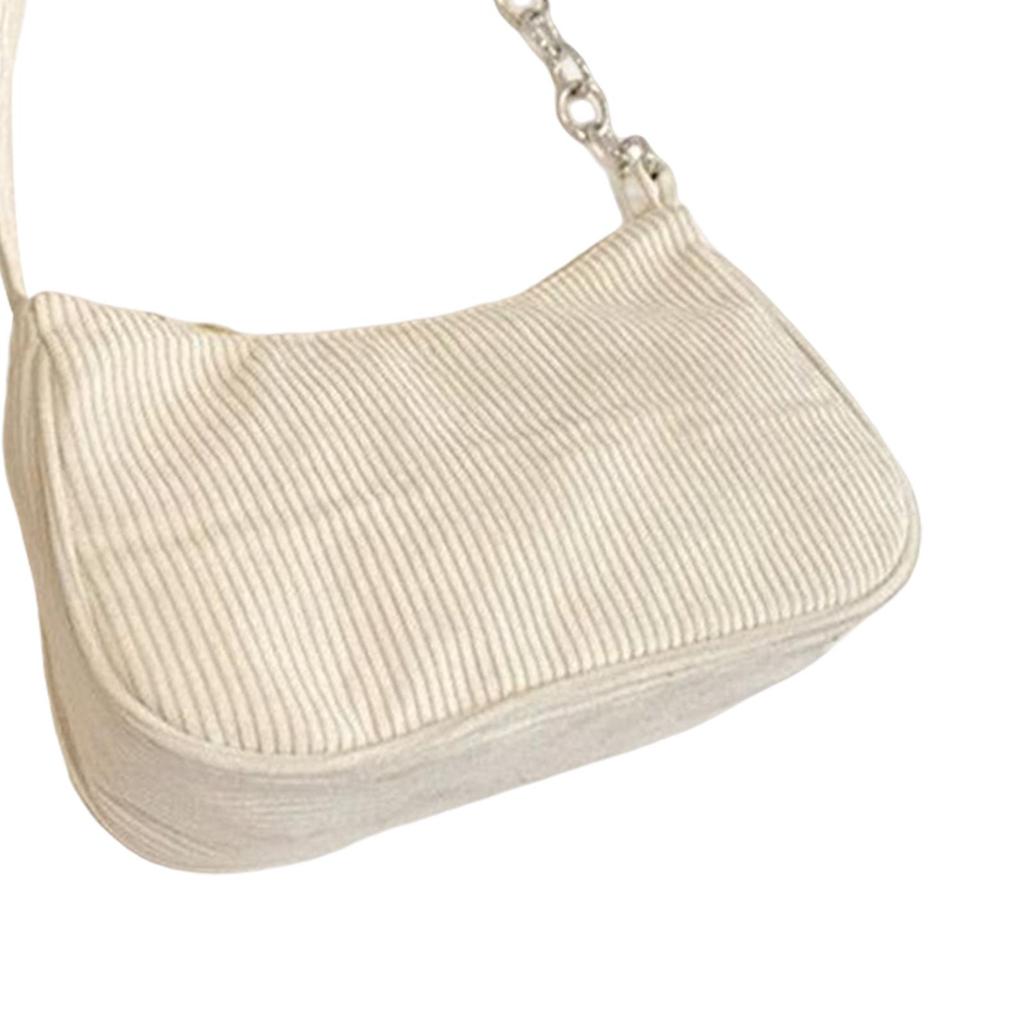 Casual Dumpling Bun Purse, Lady Vacation Beach Satchels, Travel Bag, Tote Pouch Girls Corduroy