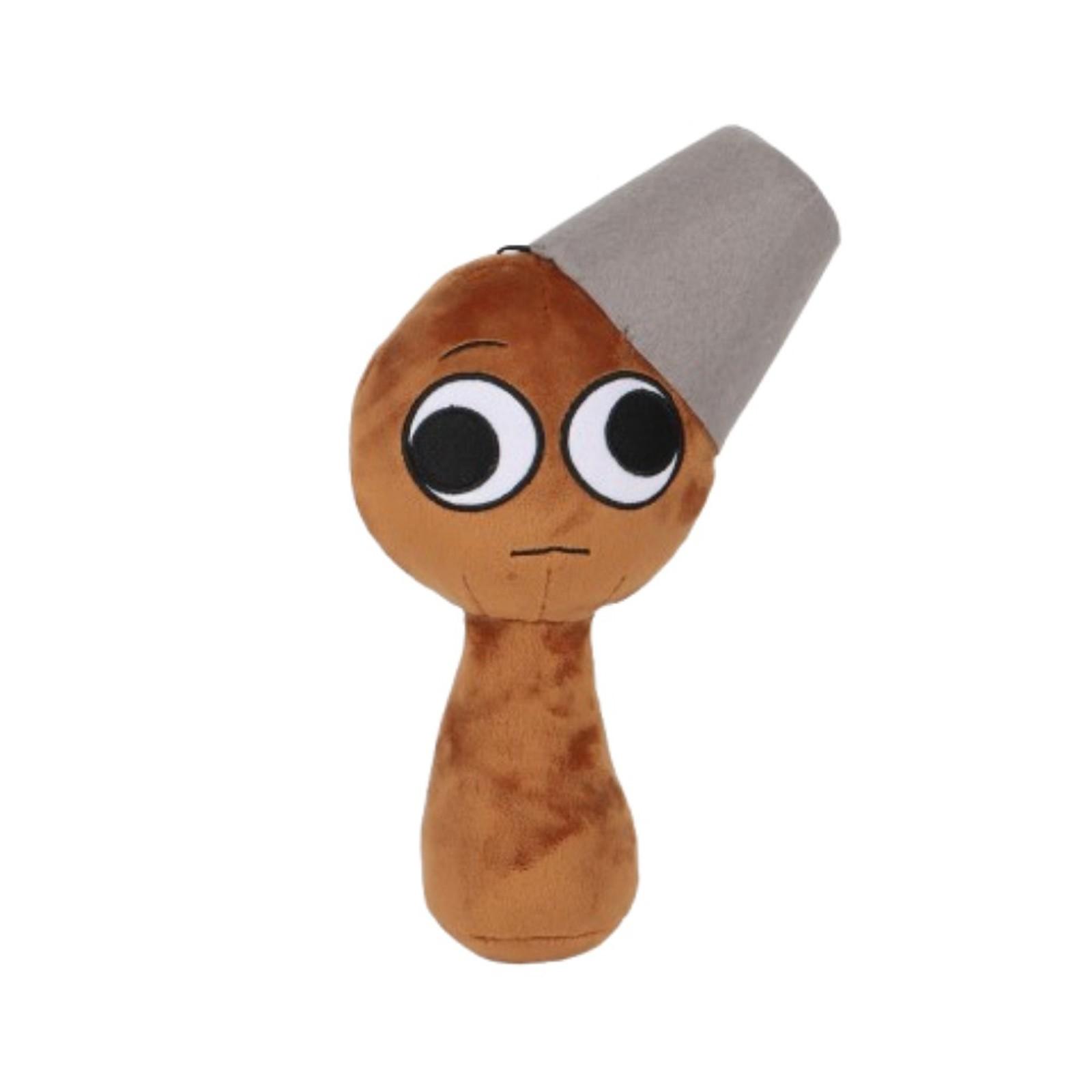 

Плюшевые игрушечные куклы вокруг игры, креативные декоративные подарочные украшения One Size коричневый