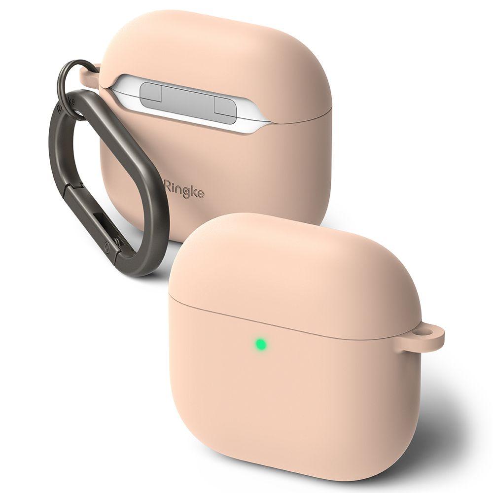 Ringke Silicone Apple Airpods 4 Pink Sand