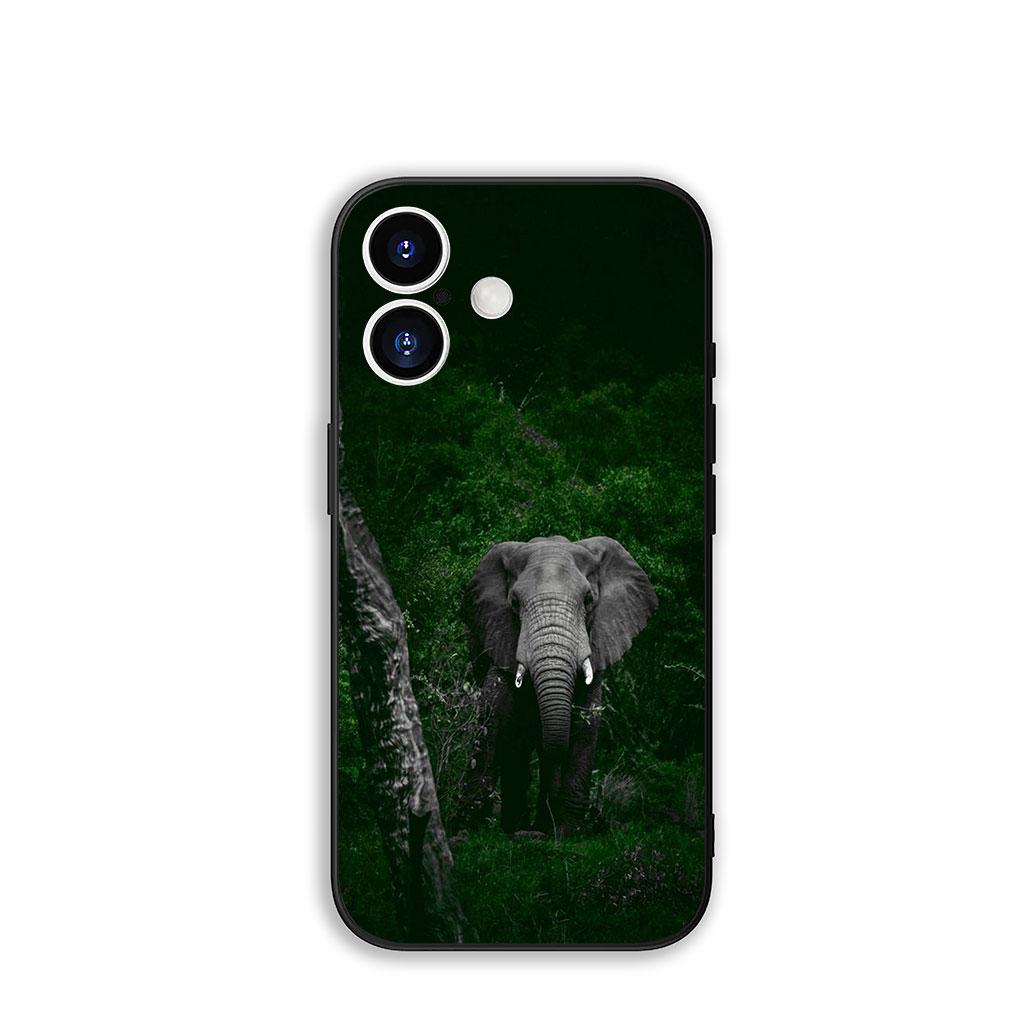 

Phone Cover Cartoon Cute Elephant Casing for Apple iPhone 17 16 11 Pro XS Max XR 6 7 8 Plus + 16E SE 2020 Air 5 8+ Case iPhone 8