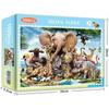 1000 Teile Tierwelt-Puzzle für Erwachsene und Kinder, pädagogisches Puzzle-Geschenk