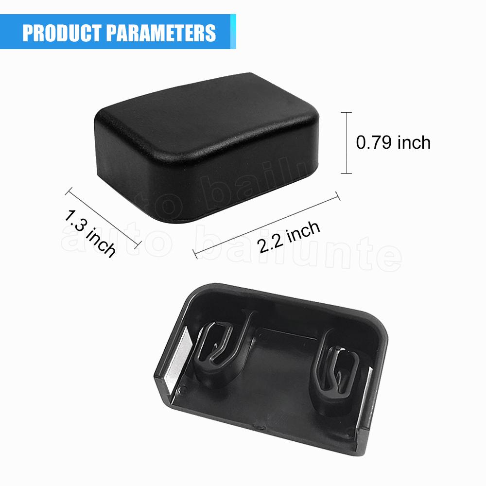 For Tesla Model Y  2022 Rear Seat Slide Rail Protection Plug Car Seat Rail Cover Model