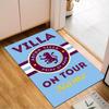Custom Name Aston-Villa Pride Rug Game Carpet, Floor Mat for Bedroom Living Room Entryway Rug, Home Decor Idea Gift for Christmas birthday