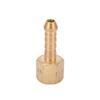 1 8in NPT Restrictor Thread Fitting Brass Hose Connector Good Sealing for Turbo Oil Feed