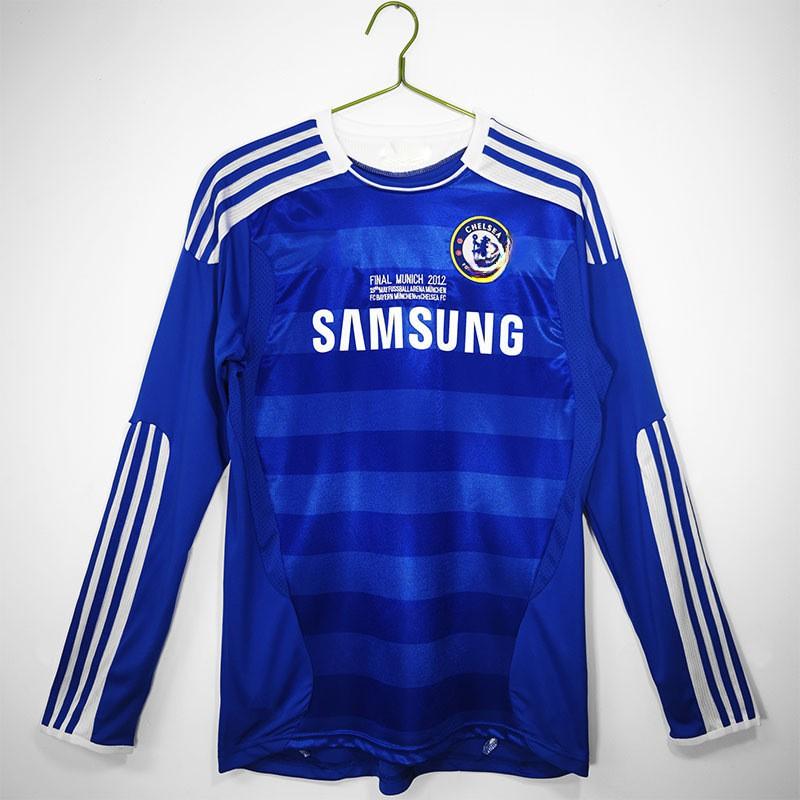 Long Sleeve Retro Football Jersey Men Classic Club National Team Style Sports Training Wear