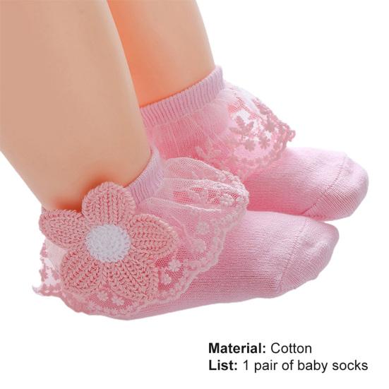 1 paar Kinder Socken Chic Exquisite Baumwolle Füße Wärmer Baby Kurze Socken für Haushalt