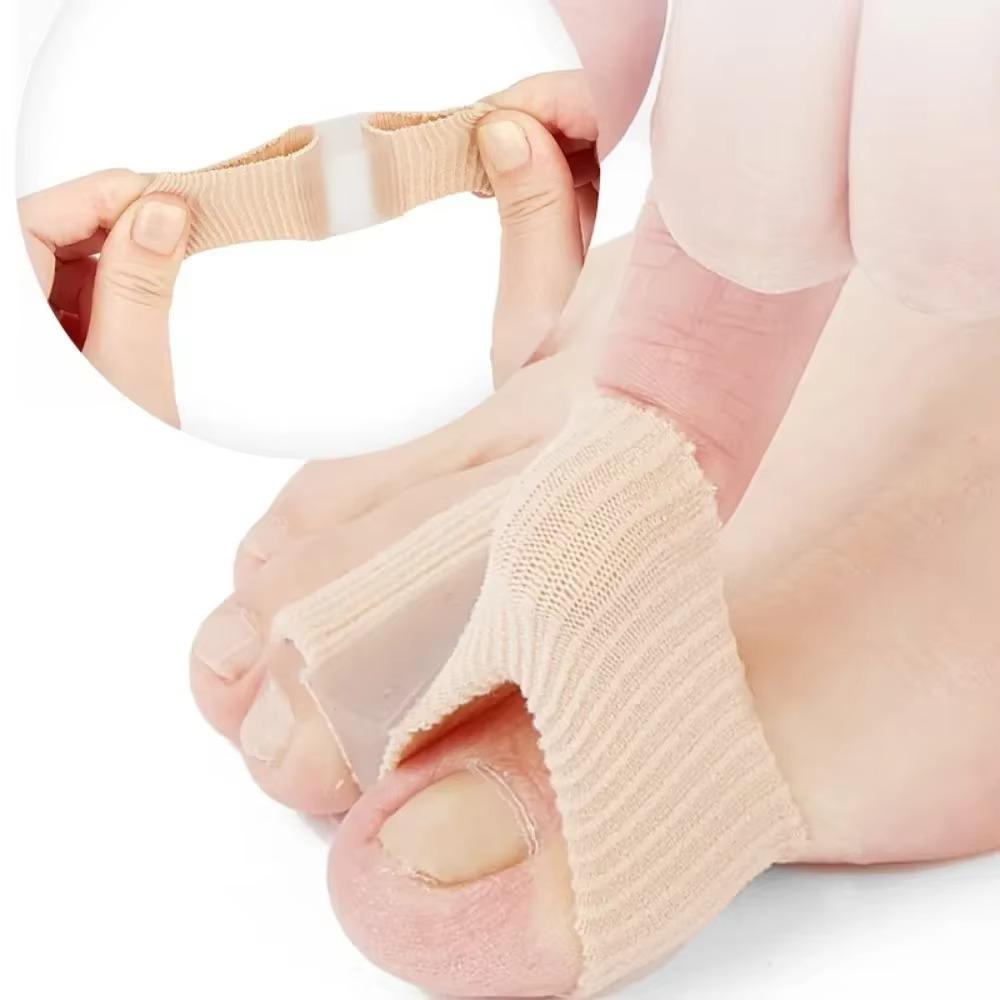 Adjuster Two Toe Separator Silicone Feet Bone Thumb Adjuster Foot Care Tool