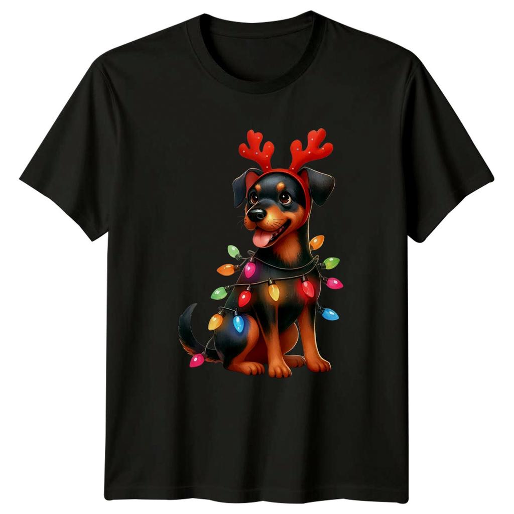 Christmas Dog Christmas Holidays Unisexs TShirt Unisexs Tee Graphic Unisex Top